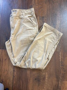 Carhartt Tan Straight-Leg Chino Pants